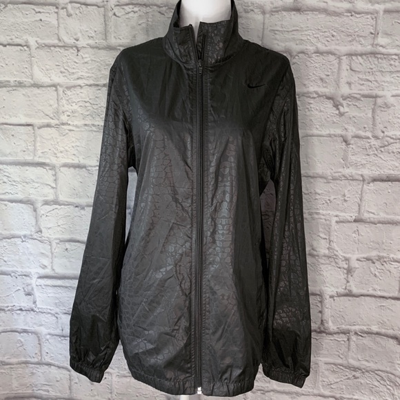 nike leopard windbreaker